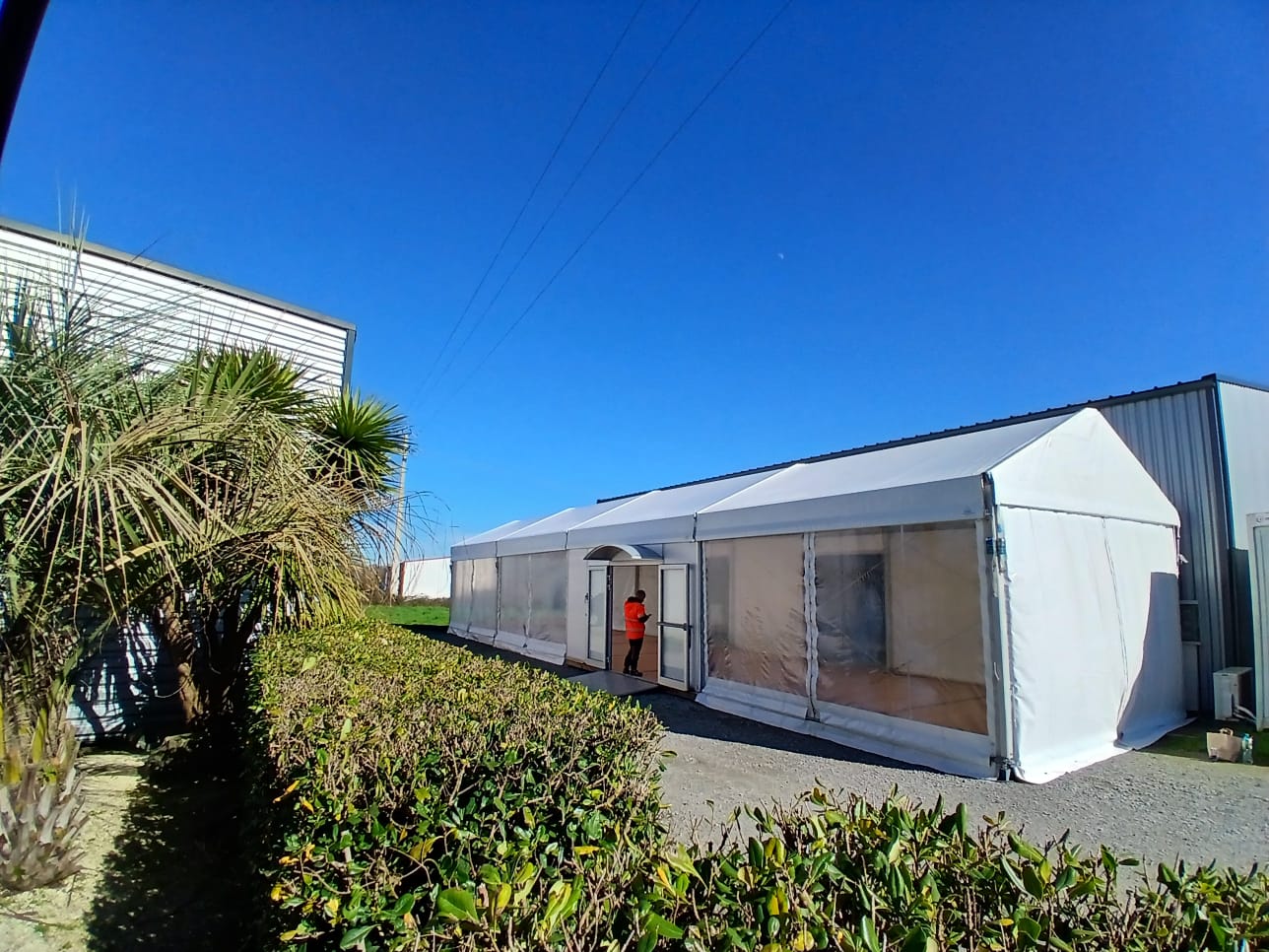LOC EVEN - anniversaire entreprise - St Mars de Coutais 5x20m H3m - Structure chapiteau CTS-1