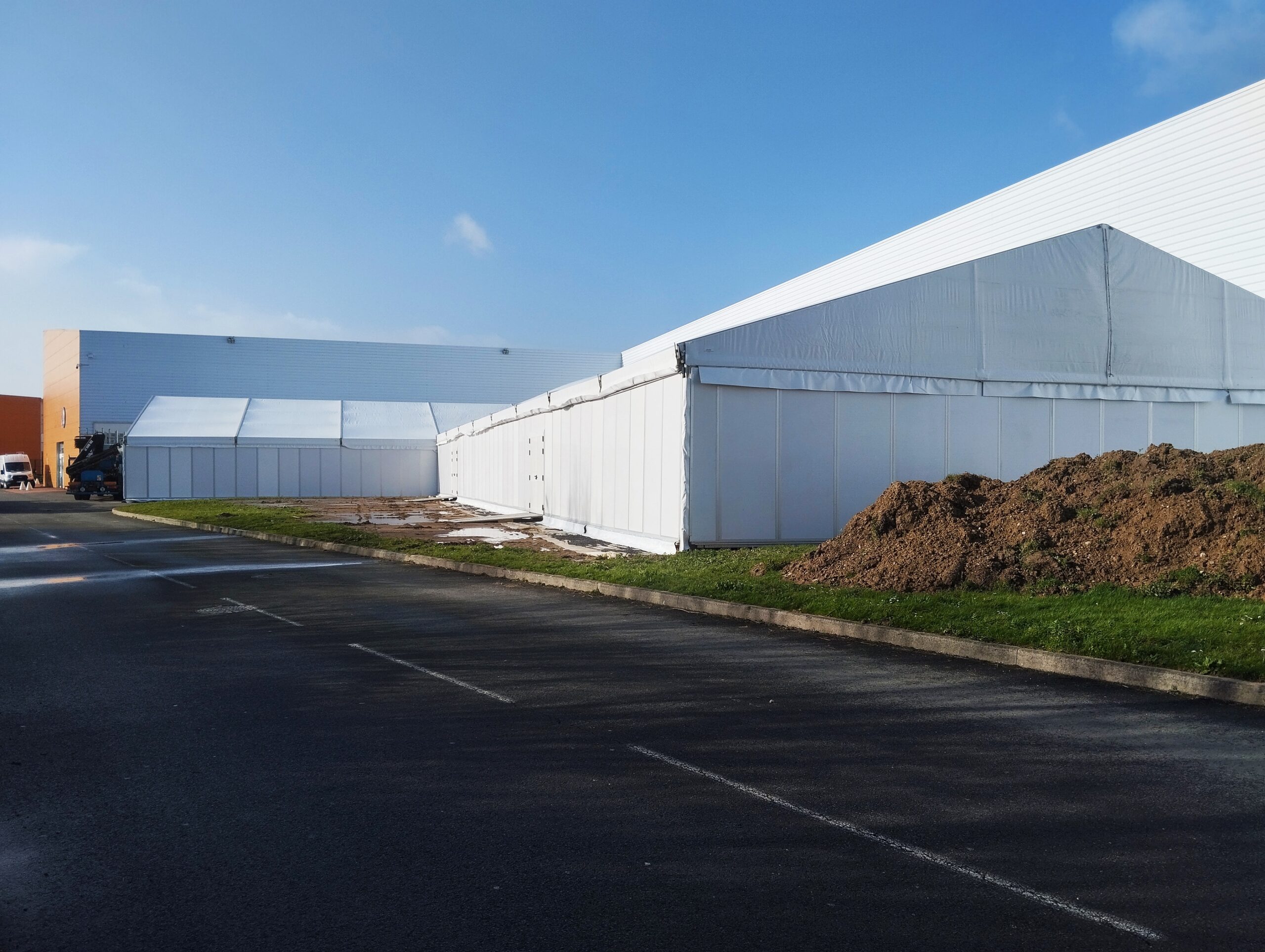 LOC EVEN - LECLERC SGXV - Grande distribution - CTS chapiteau structure opération de vente provisoire - 7